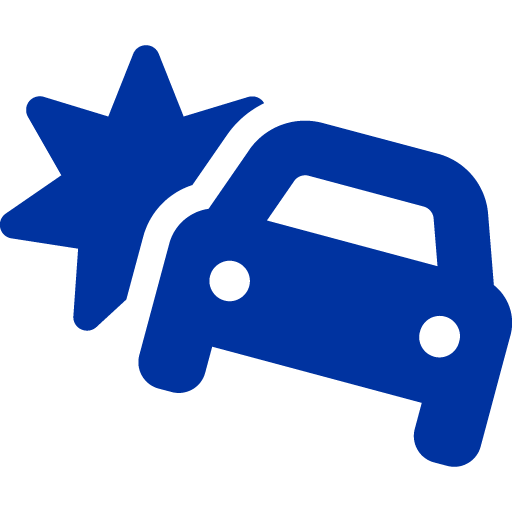 car crash icon